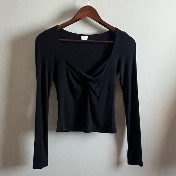 Sunday Best Black Long Sleeve Top - Picture 1 of 4